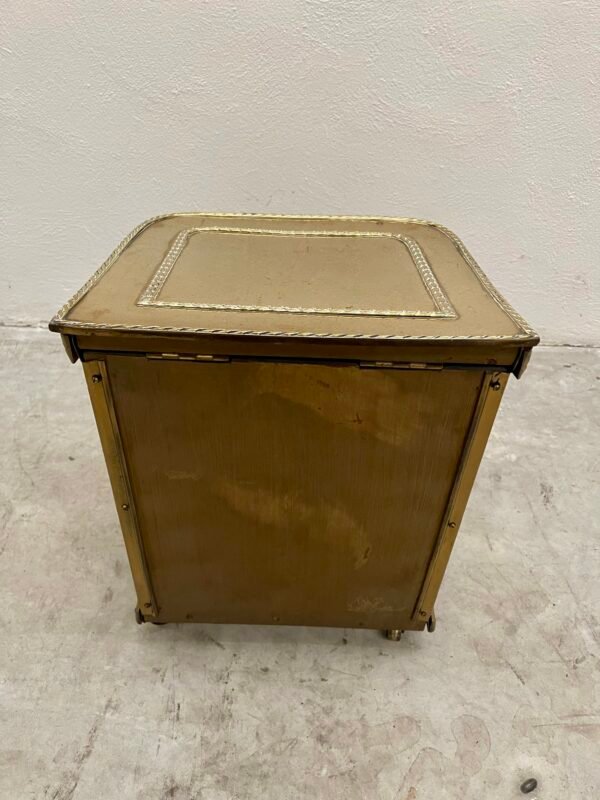 Rara cassa in ottone e bronzo italian anni '40 - Image 11
