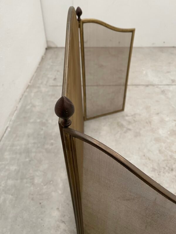 Parascintille in ottone italiano vintage anni '70 - Image 4