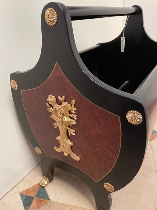 Portariviste in legno da salotto stile versailles anni '70 - Image 8
