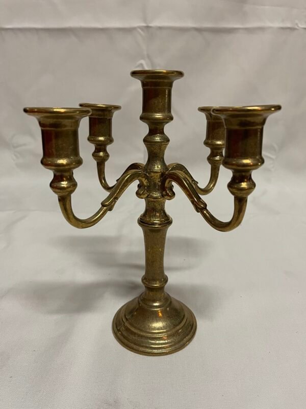 Coppia di candelabri in bronzo XX secolo italian - Image 7