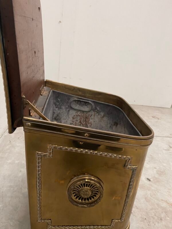 Rara cassa in ottone e bronzo italian anni '40 - Image 10