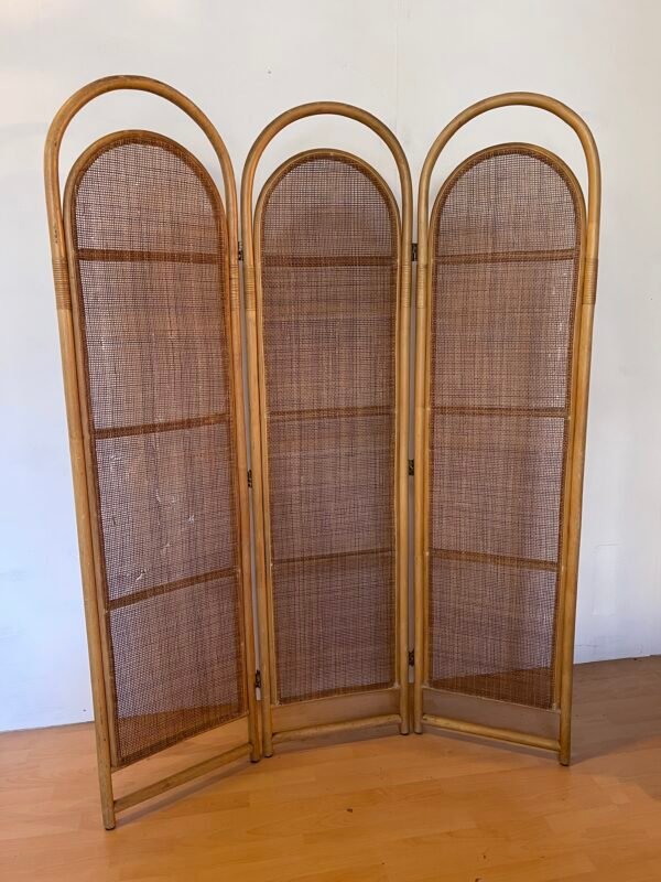 Paravento in Rattan Naturale – 3 Ante - Image 4