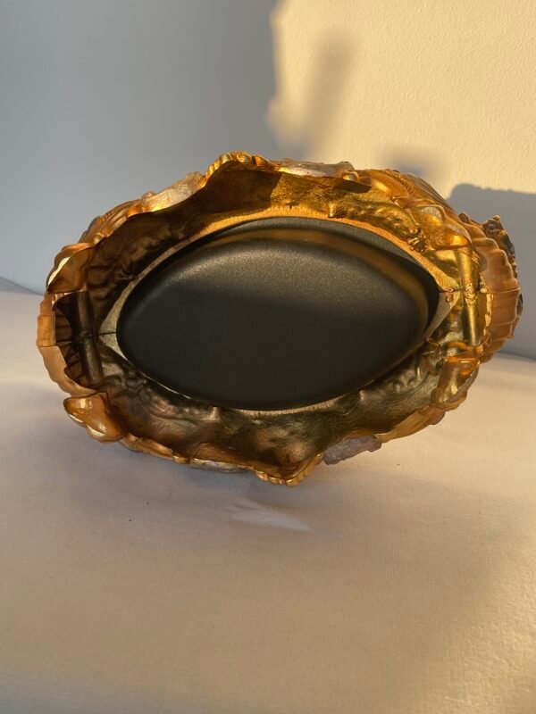 Centrotavola Rococò in Metallo Dorato - Image 3
