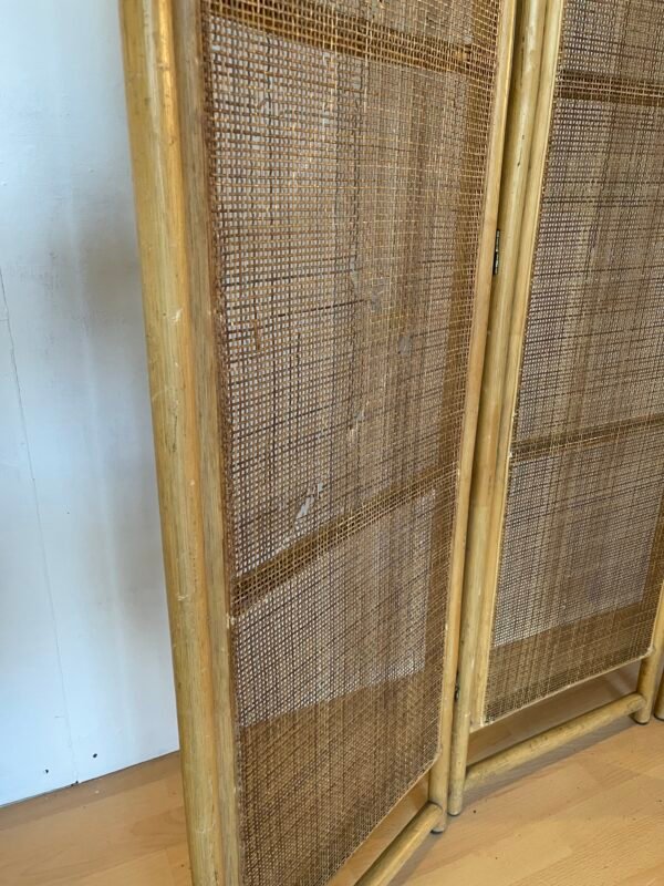 Paravento in Rattan Naturale – 3 Ante - Image 2