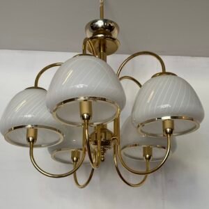Lampadario elegante in stile anni ’70-’80