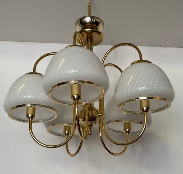 Lampadario elegante in stile anni ’70-’80