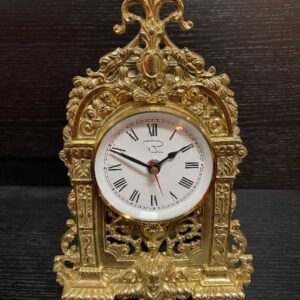 Orologio da tavolo in bronzo stile versailles XX secolo