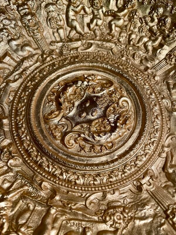 "Anfora del Trionfo" – Brocca ornamentale con piatto in stile Barocco - Image 5
