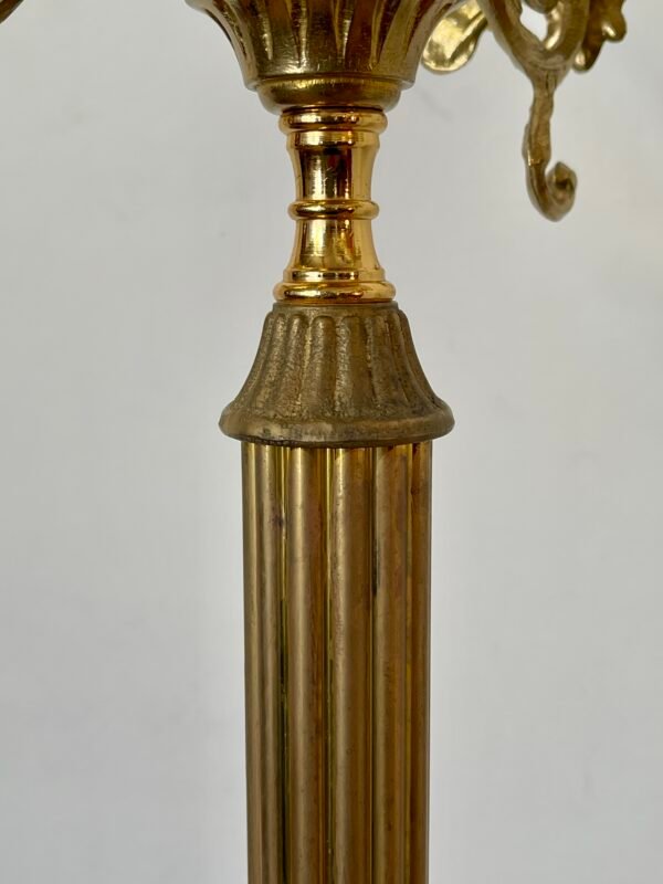 Attaccapanni vintage in legno e ottone - Stile classico - Image 4