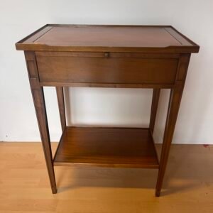 Consolle con piano in legno