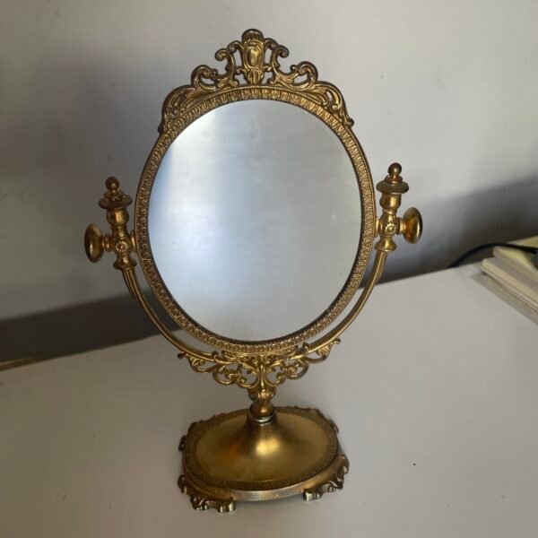 Specchio da toilette con cornice ornamentale - Image 2