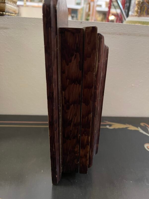 Quadro floreale con cornice in legno - Image 3