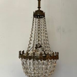 Lampadario in ottone