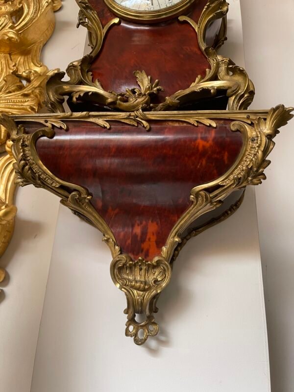Console da Parete in Stile Rococò – Supporto per Orologio o Oggettistica - Image 2