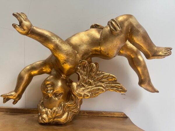 Putto barocco dorato - Image 4