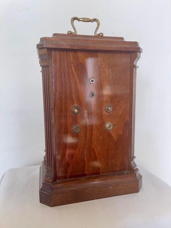 Orologio a pendolo da tavolo Kienzle in legno massello, carica manuale - Image 3