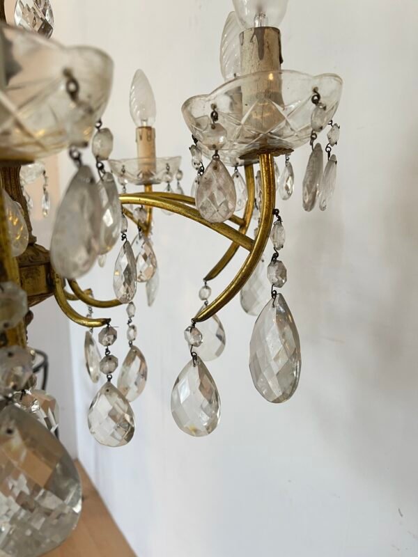 lampadario in stile Maria Teresa o barocco - Image 4