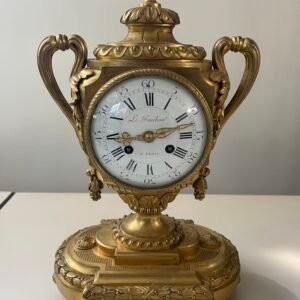 Orologio da camino in stile Luigi XVI "Le Faucheur – Paris"
