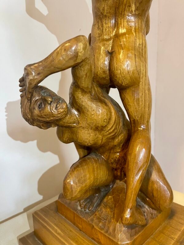 Scultura in legno “Il ratto delle Sabine” – riproduzione - Image 4