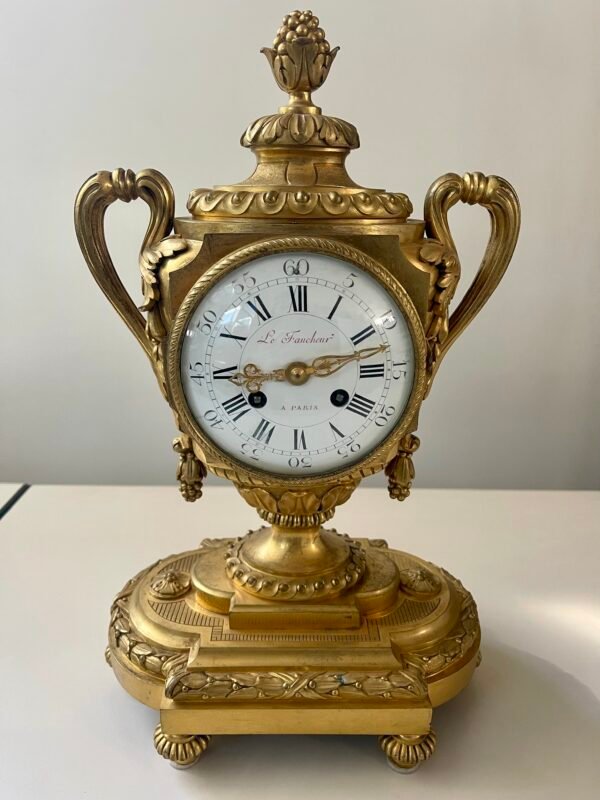 Orologio da camino in stile Luigi XVI "Le Faucheur – Paris" - Image 4