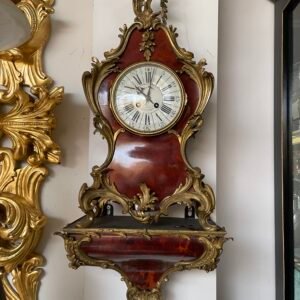 Console da Parete in Stile Rococò – Supporto per Orologio o Oggettistica