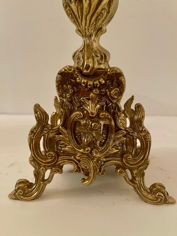 "Reali d’Ottone" – Coppia di candelabri a 5 fiamme in stile Luigi XV - Image 3