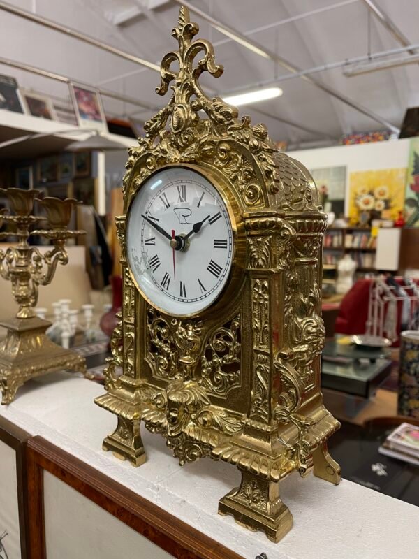 Elegante orologio da tavolo in stile Rococò - Image 3