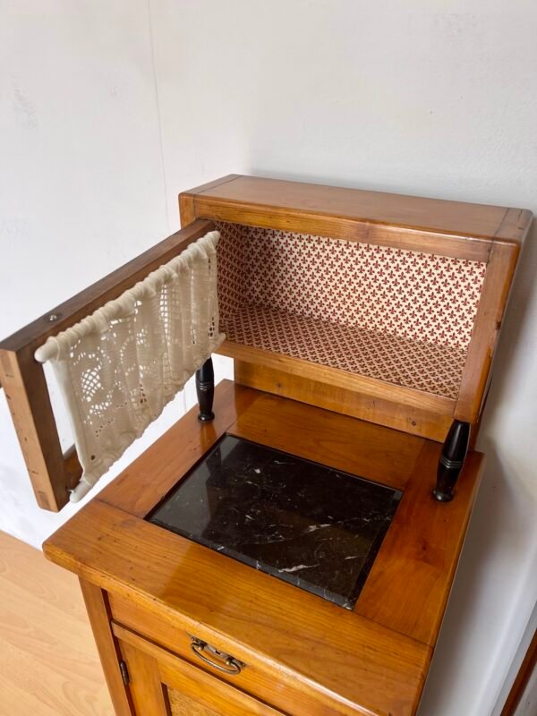 Mobiletto credenza con alzata in legno massello - Image 4