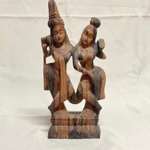 Affascinante Scultura in Legno Intagliato