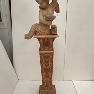 Maestosa scultura in Legno Laccato