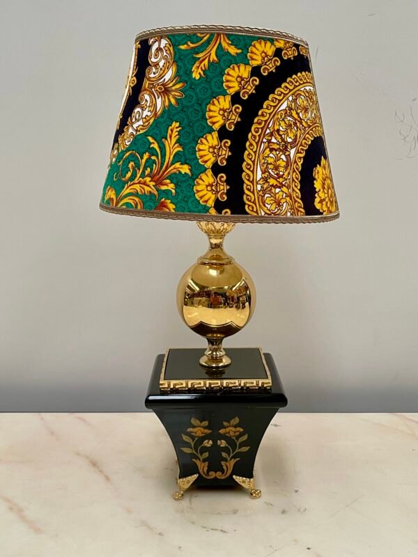 Lampada da tavolo stile imperio italiano anni '70