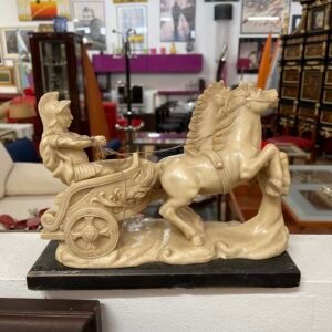 Scultura "Carro Romano" in Resina di Santini o similare