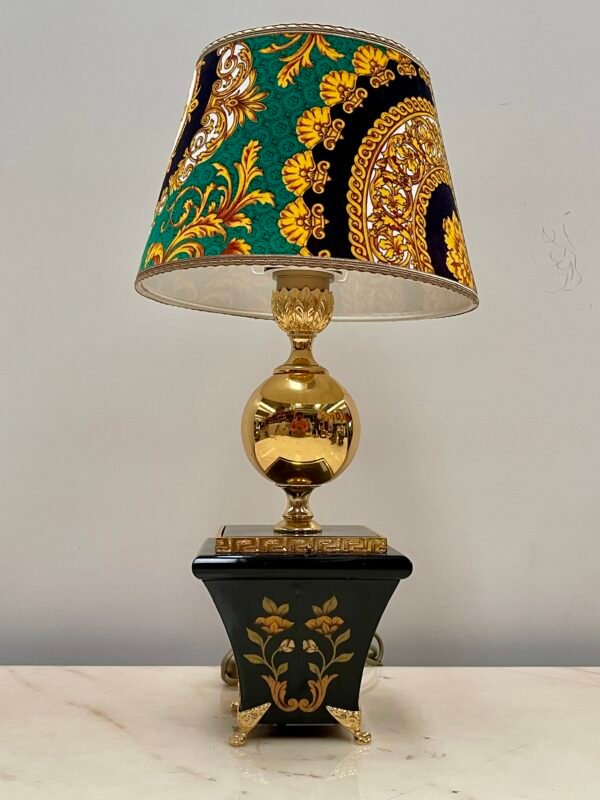 Lampada da tavolo stile imperio italiano anni '70 - Image 5