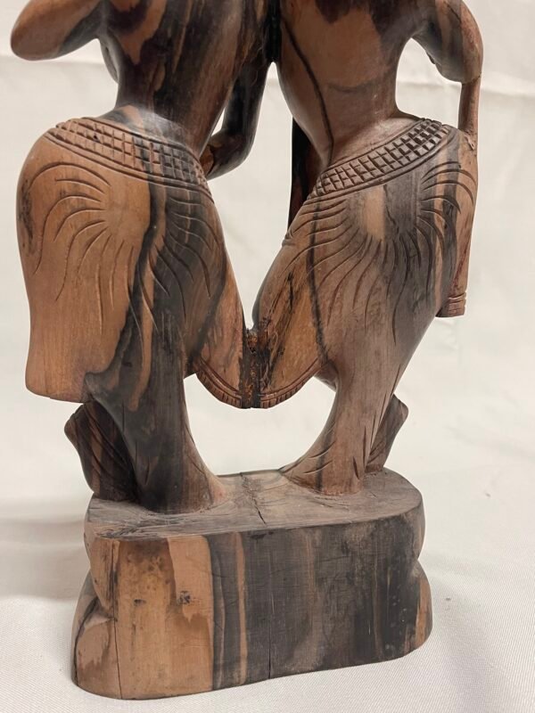 Affascinante Scultura in Legno Intagliato - Image 5
