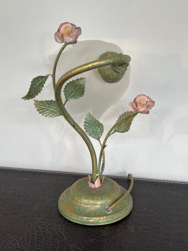 Lampada da Tavolo Shabby Chic – Stile Fiorito Romantico - Image 5