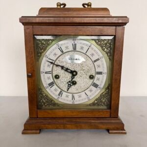 Orologio da Tavolo Vintage con Meccanismo a Pendolo – Marca Dival