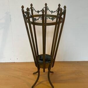 Portavaso Vintage in Ferro Battuto – Stile Liberty