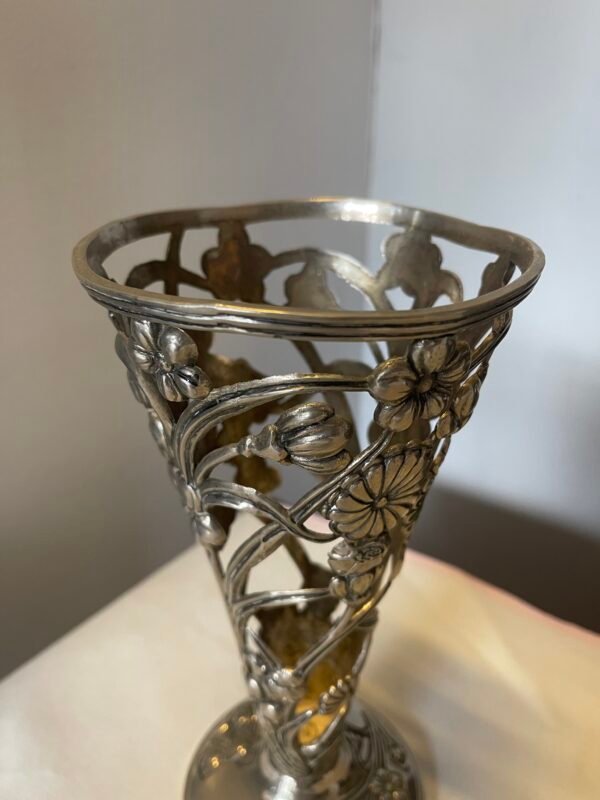 Portafiori/Vaso a gabbia in stile Liberty - Image 2