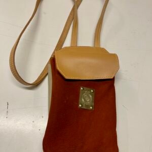 Elegante borsetta italiana in pelle design Rugiano