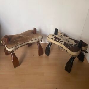 Paio di Pantofole Moresche/Orientali Ricamate in Velluto