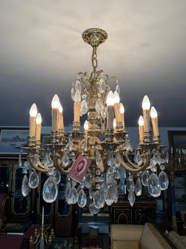 Splendido lampadario italiano in stile classico anni '90 - Image 2