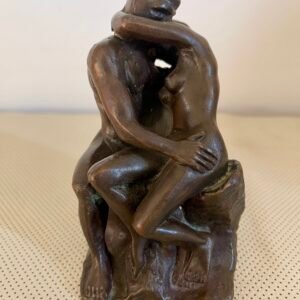 Scultura in bronzo "Il Bacio" – ispirata a Rodin