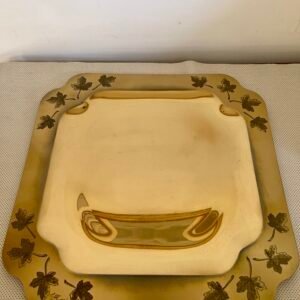 Decorazione da parete in ottone vintage anni '90
