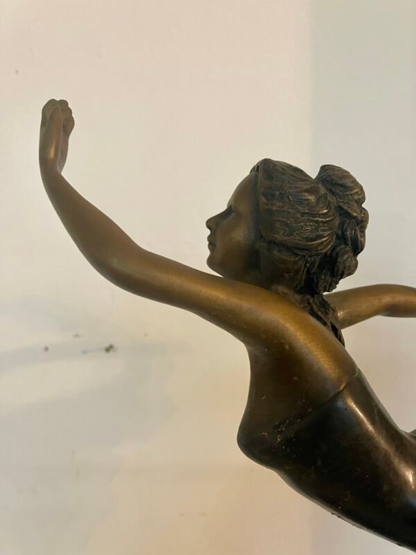 Scultura in Bronzo – Coppia di Ballerini in Movimento - Image 5