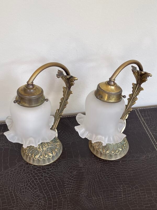 Coppia di lampade da tavolo in stile vintage è un vero gioiello d'arredo - Image 4