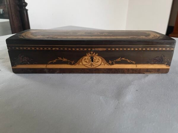 Cofanetto intarsiato stile Neoclassico - Image 3