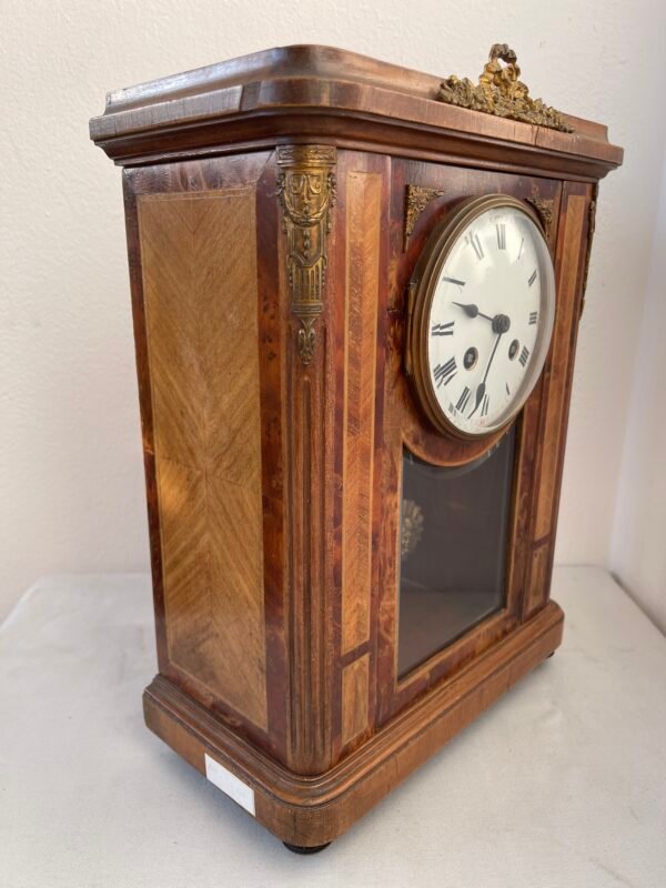 Orologio a Pendolo da Tavolo Antico – Francia, Fine '800 - Image 3