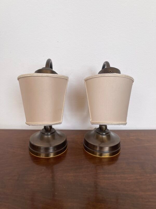 Elegante coppia di lampade da tavolo in stile vintage - Image 2