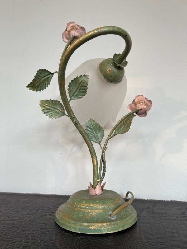 Lampada da Tavolo Shabby Chic – Stile Fiorito Romantico - Image 6