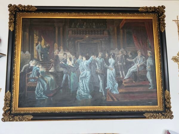 Quadro "Scena di Corte Storica" - Image 2